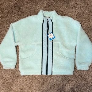 DSG Kids' Light Blue Fleece Puffer Jacket